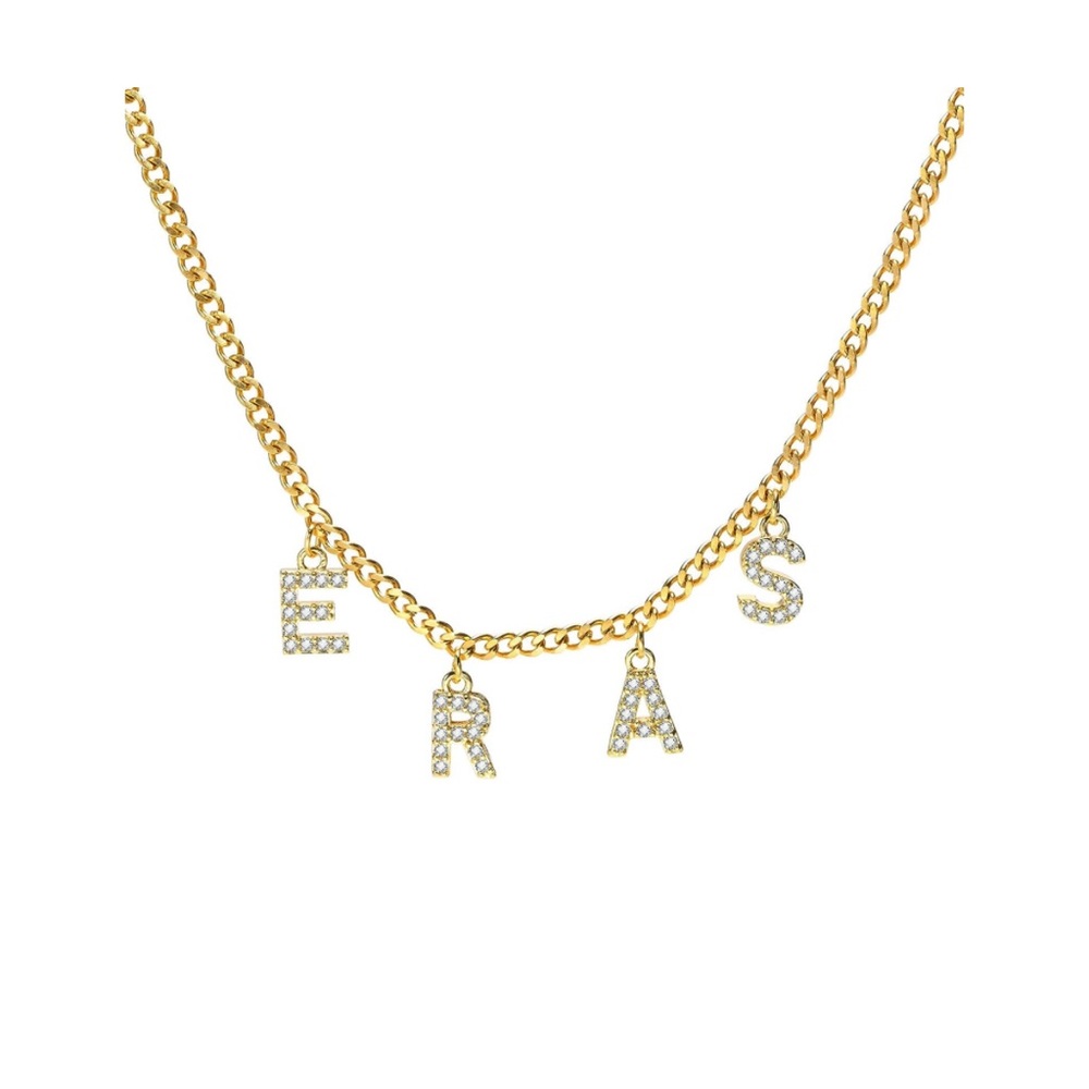 Taylor Swift Gold Eras Necklace